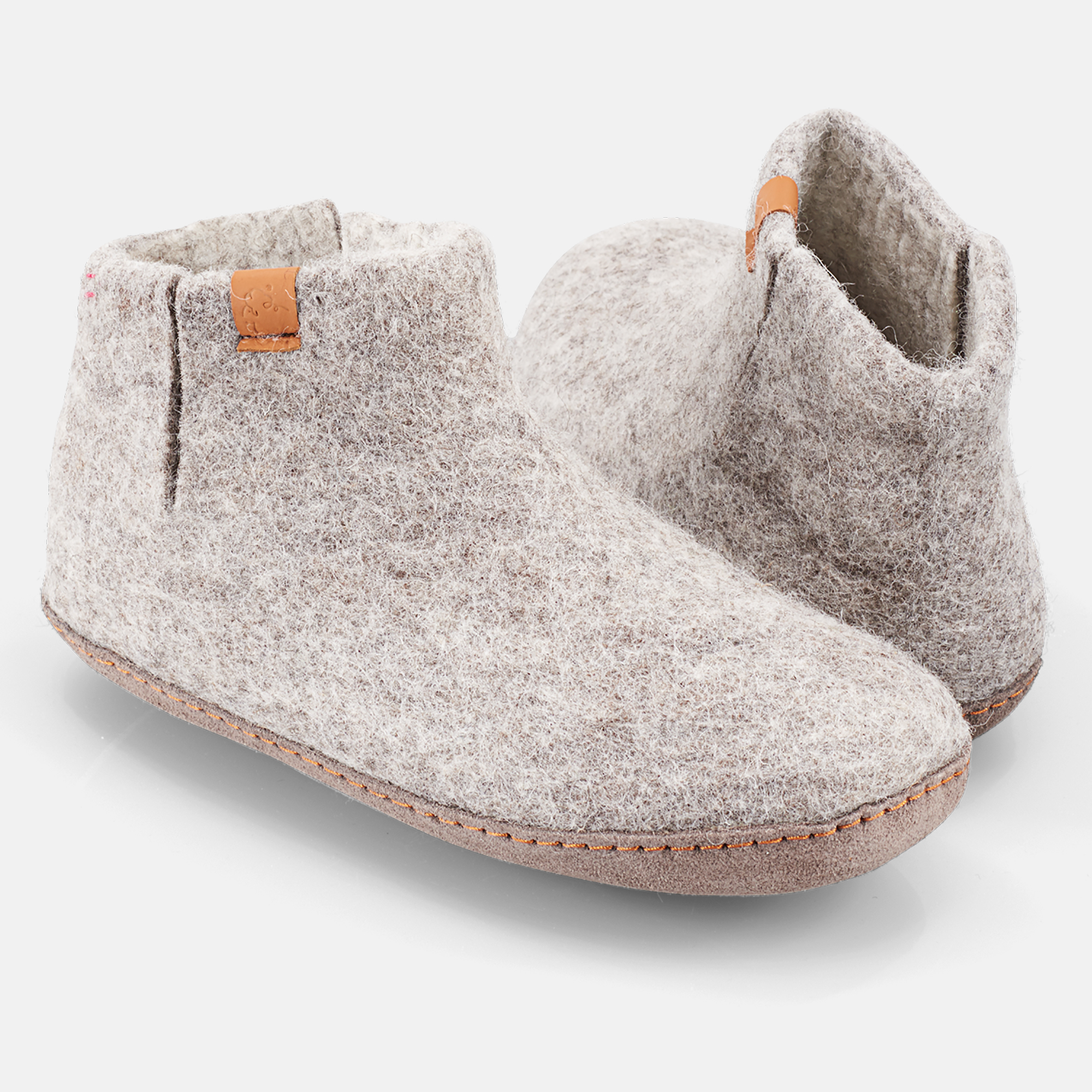 BÄR Schuhe Unisexschuhe Hausschuhe Tofvel grau Schurwolle Hauptbild