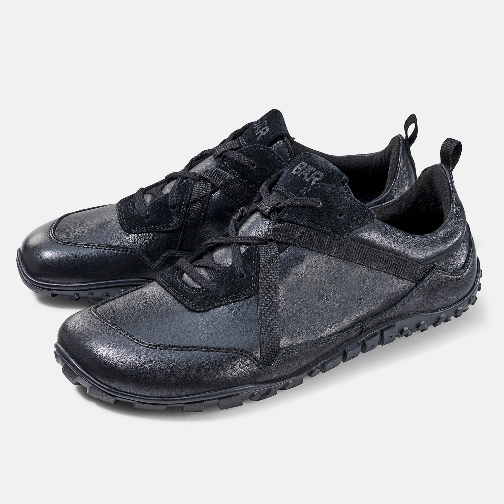 BÄR Schuhe Herrenschuhe Freizeitschuhe Junis schwarz Lammnappa, Kalbvelours, Rindnappa Hauptbild