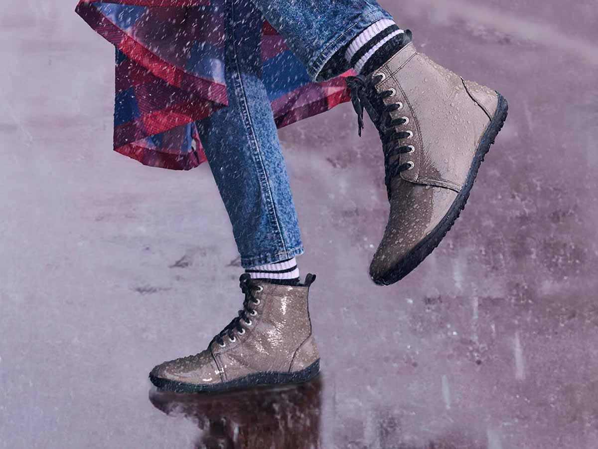 BÄR Schuhe Damenschuhe Freizeitschuhe Julie taupe Kalblackleder Emotionsbild