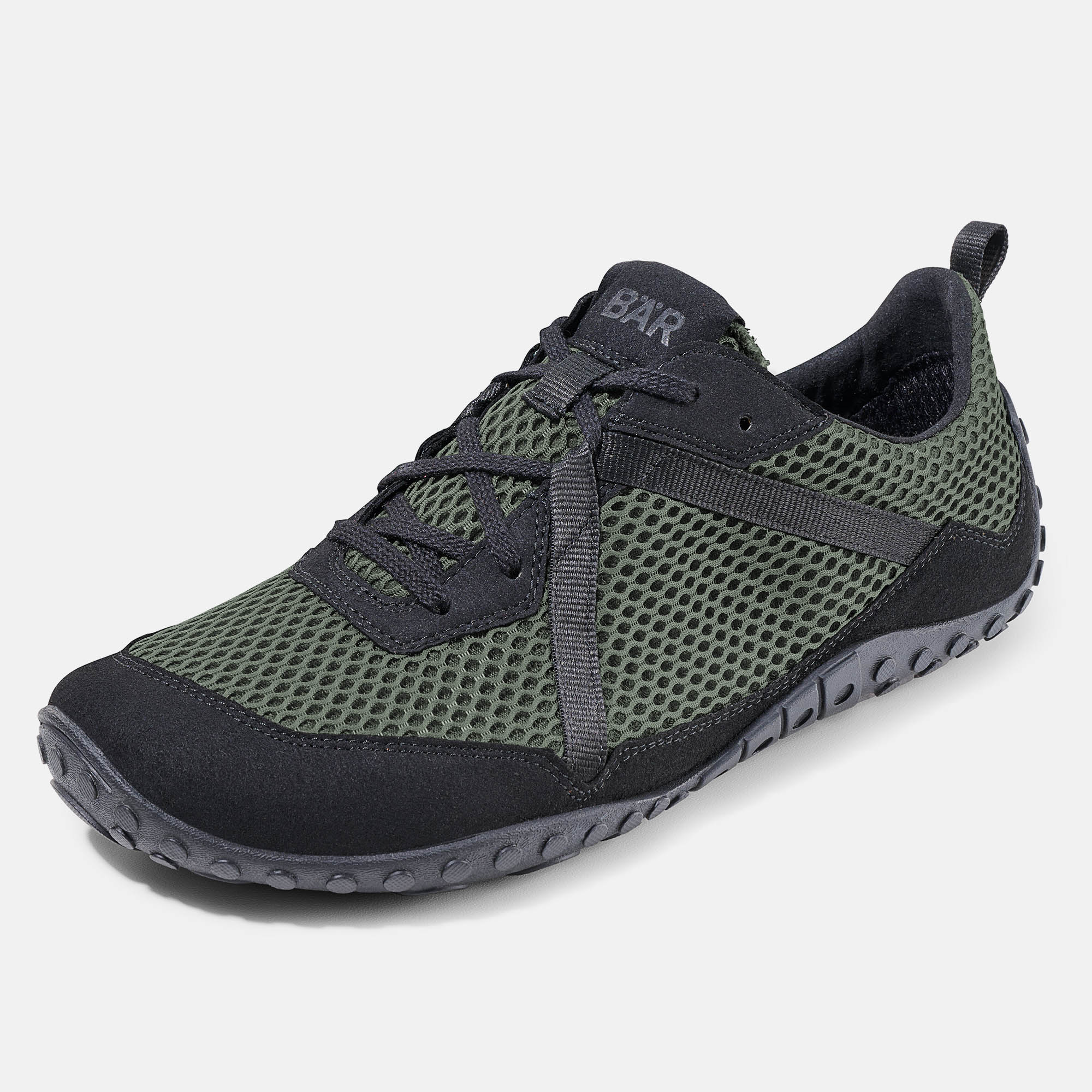 BÄR Schuhe Damenschuhe Sport Junis Tex schwarz/grün Textil Produktbild