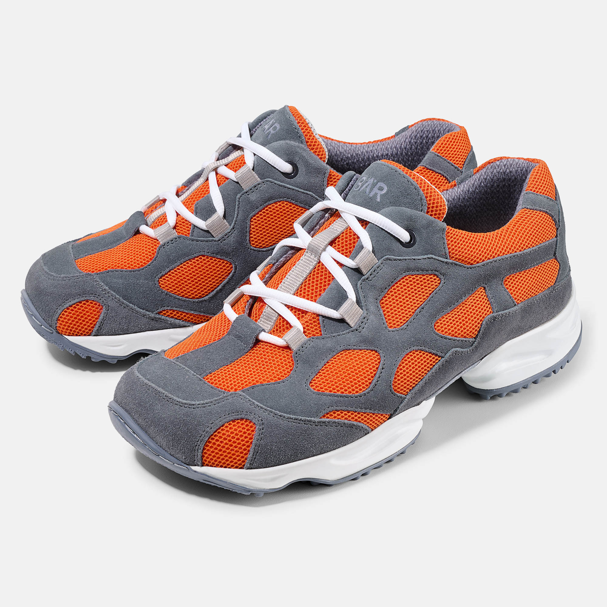 BÄR Schuhe Unisexschuhe Laufschuhe High Performance 2.5 grau/orange Rindveloursleder, Textil Hauptbild