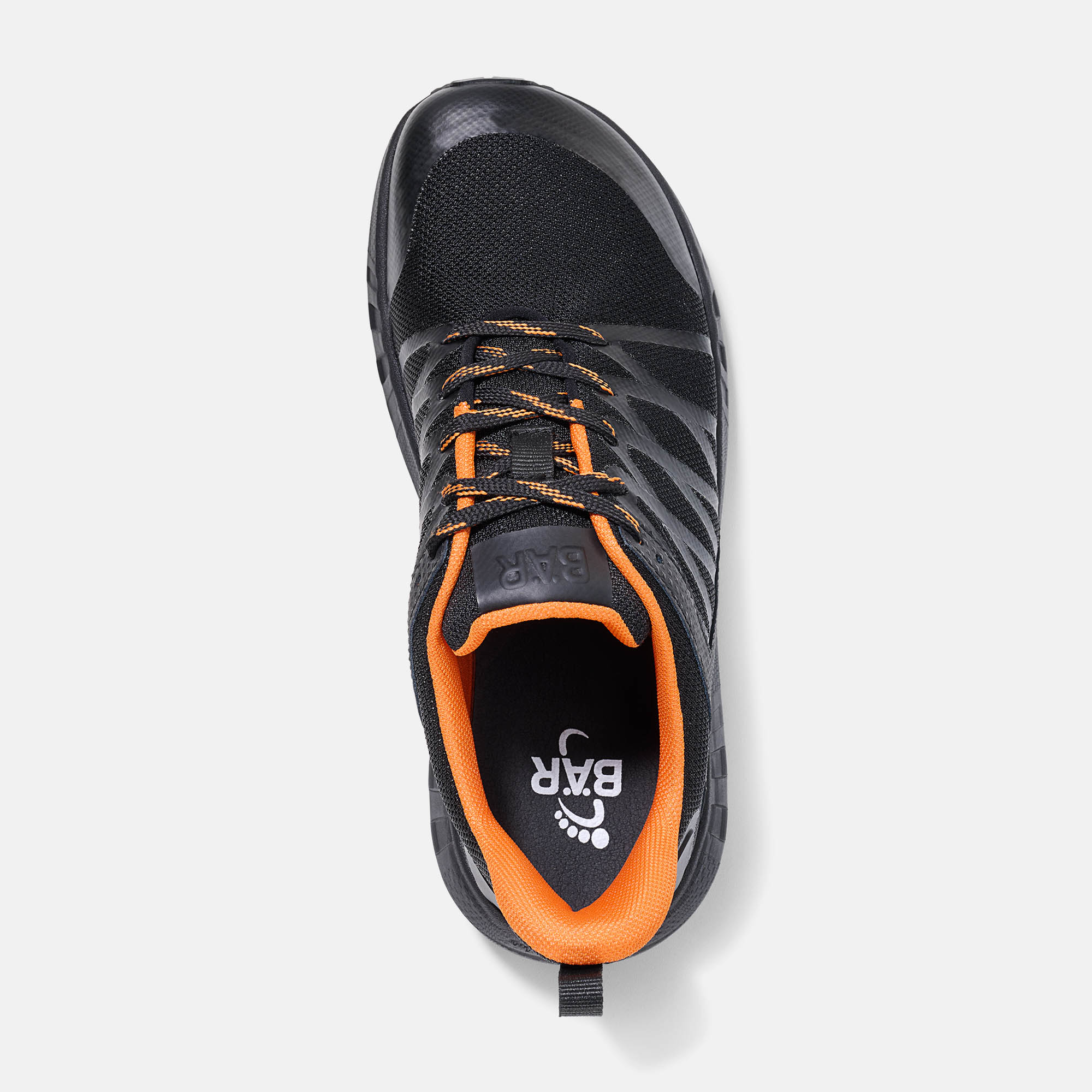 BÄR Schuhe Unisexschuhe Sport Flow Motion schwarz Textil Ansicht von oben