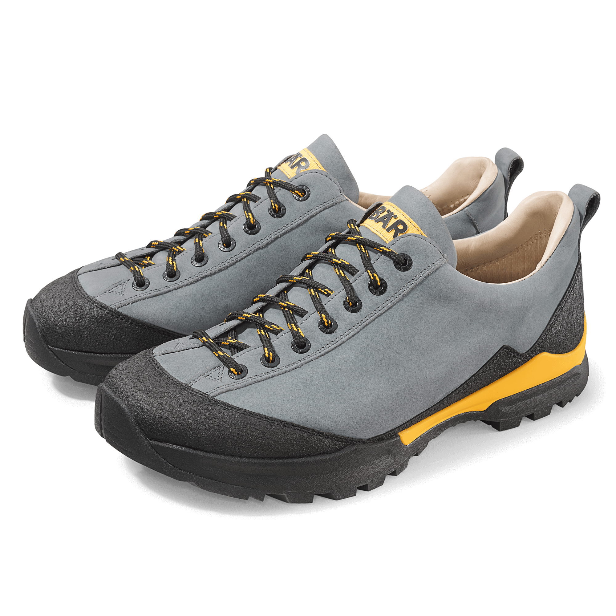 BÄR Schuhe Herrenschuhe Wanderschuhe Bergkomfort Wanderschuh dunkelgrau terracare® Rindnubuk wasserabweisend Hauptbild