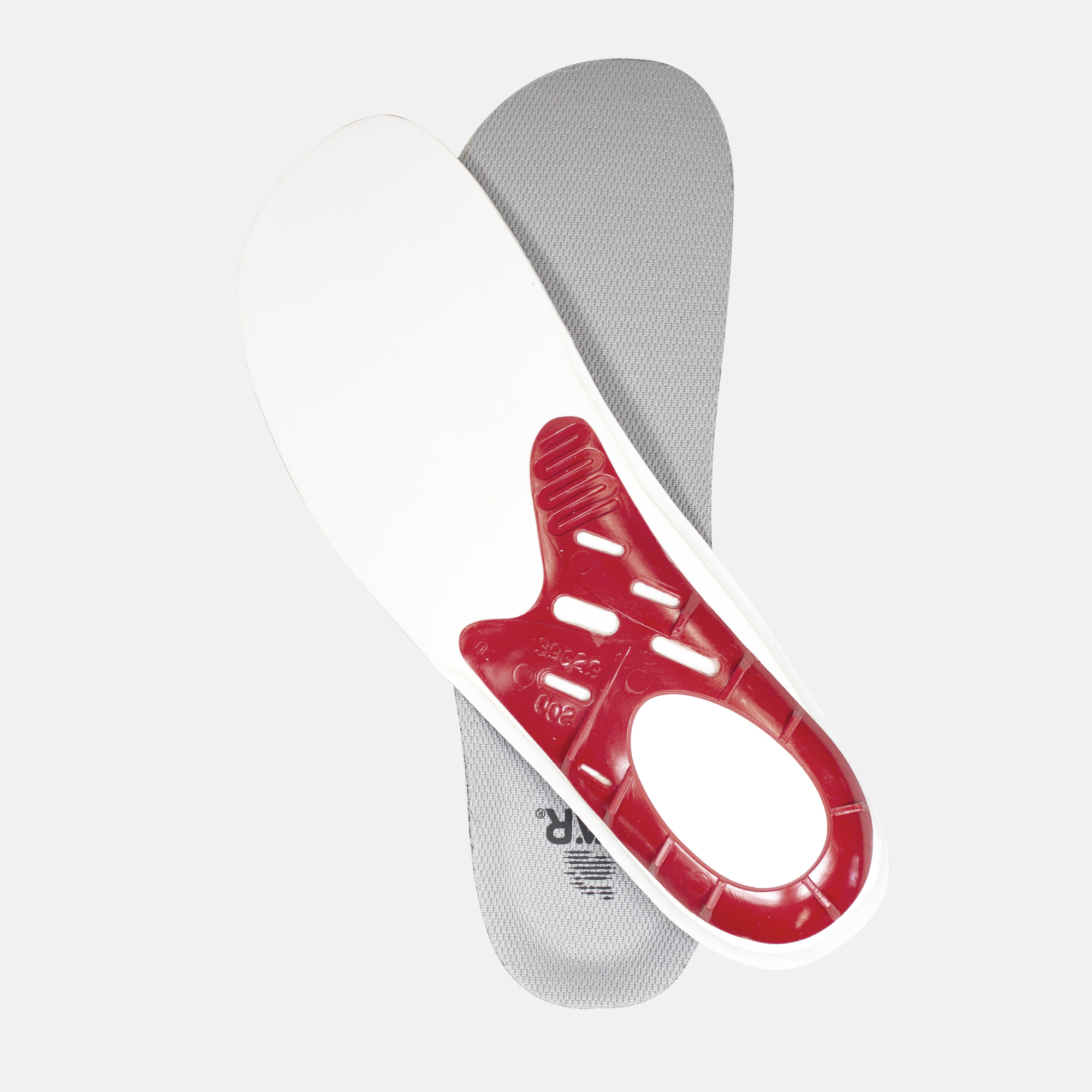 BÄR Schuhe Fußbett 6 mm (Pro-Motion DA) Schlank grau Textil Hauptbild