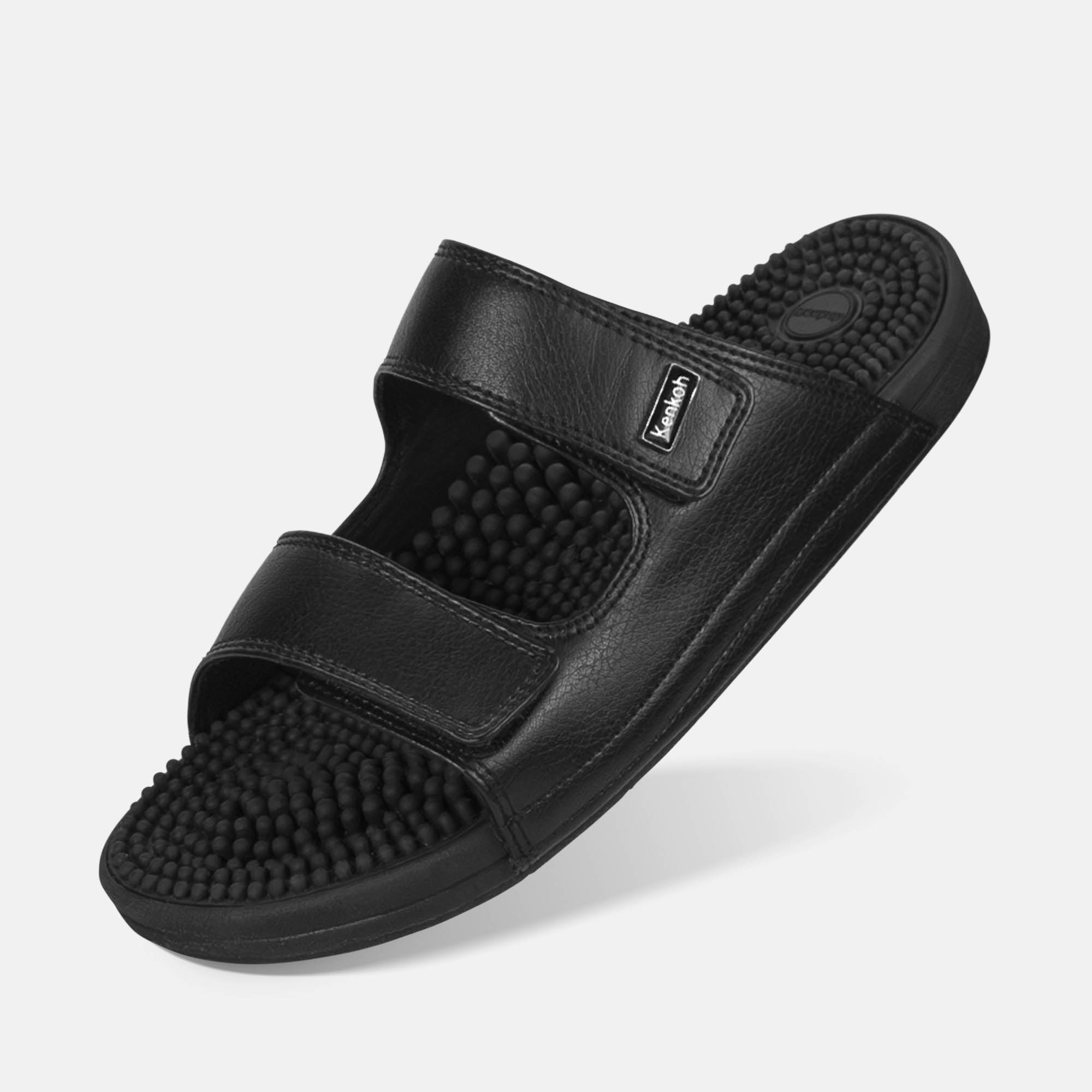 BÄR Schuhe Unisexschuhe Freizeitschuhe Serenity Kenkoh Massage-Sandale schwarz Synthetisches Leder Produktbild