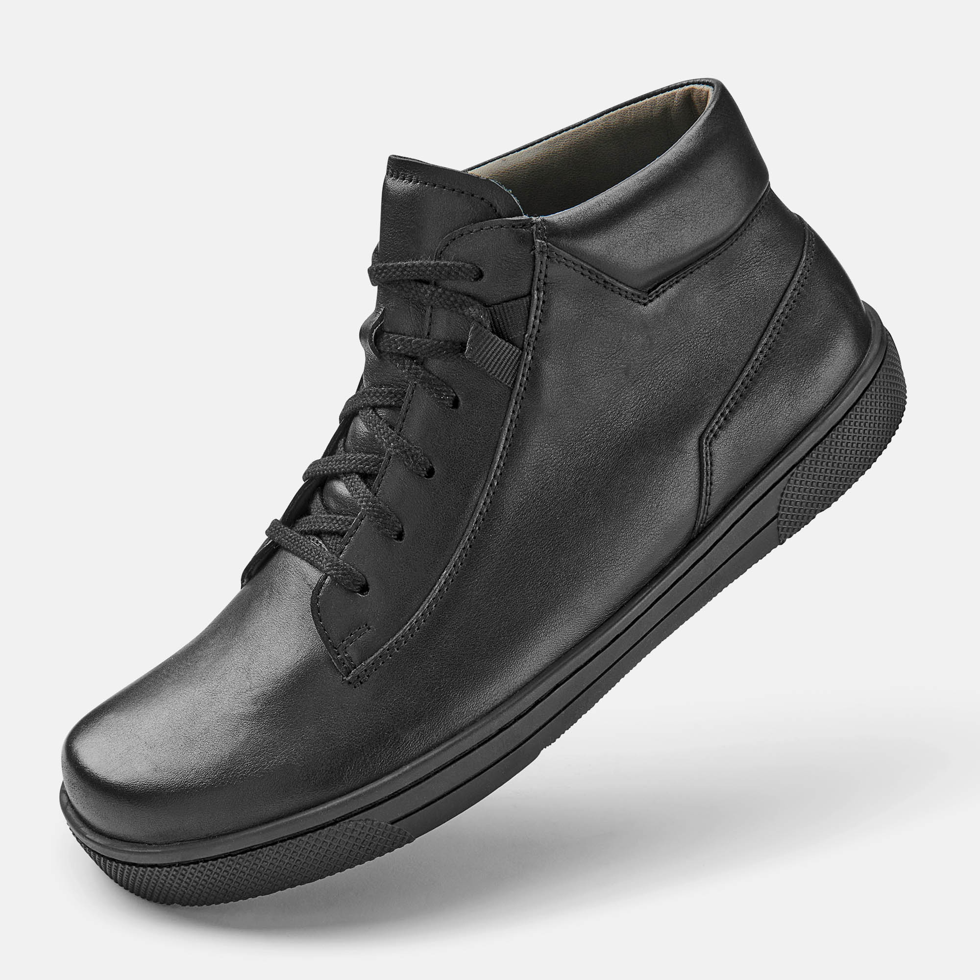 BÄR Schuhe Herrenschuhe Alltag Nate schwarz Rindnappaleder Produktbild