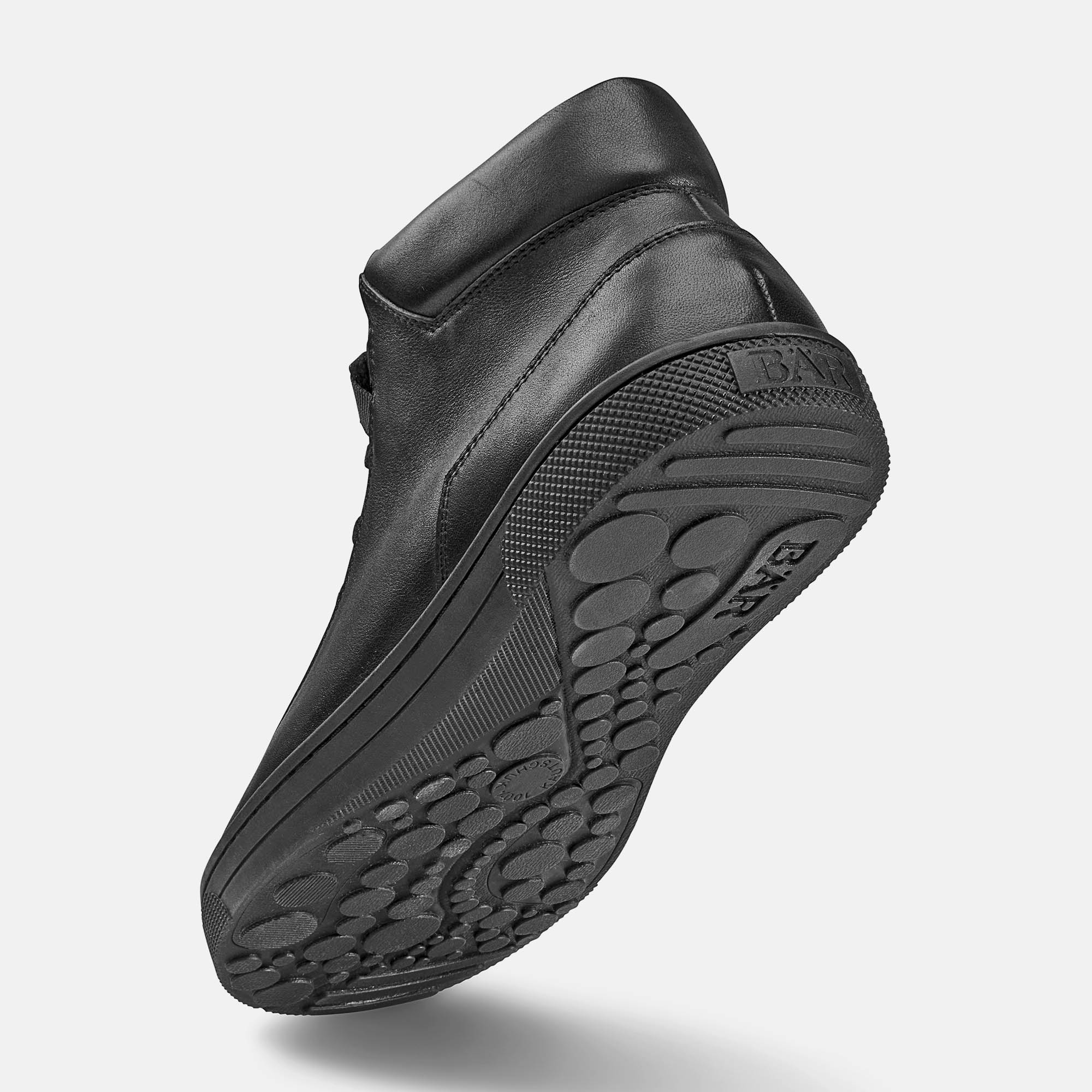 BÄR Schuhe Herrenschuhe Alltag Nate schwarz Rindnappaleder Seitenansicht