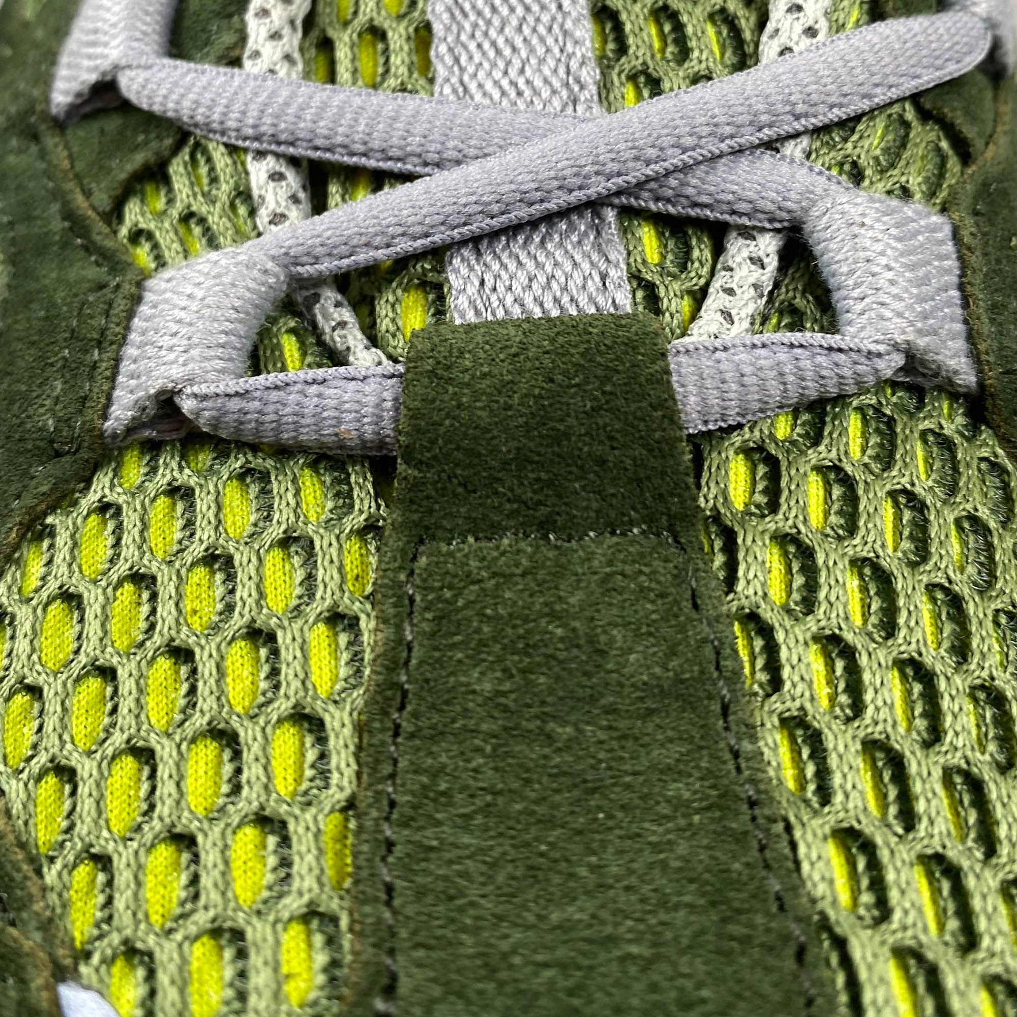 BÄR Schuhe Unisexschuhe Laufschuhe High Performance 2.5 oliv/gelb Mesh, Synthetisches Leder, Kalbveloursleder Produktbild