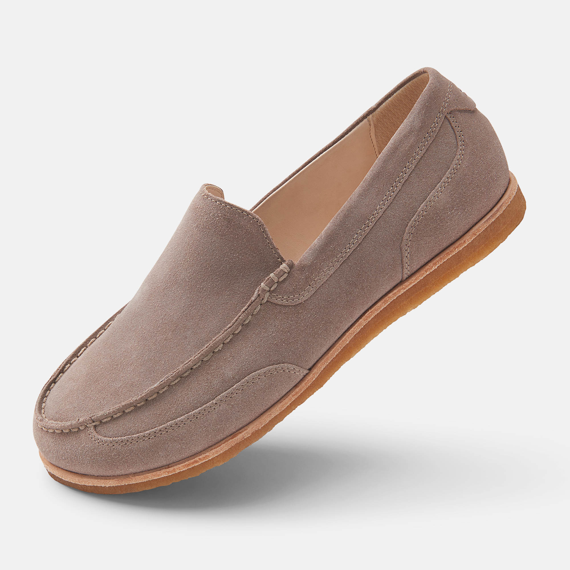 BÄR Schuhe Damenschuhe Freizeitschuhe Denise taupe Kalbveloursleder Produktbild