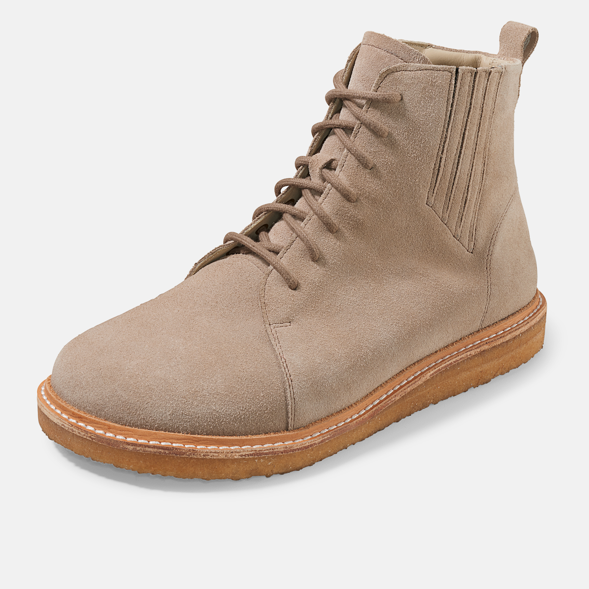 BÄR Schuhe Damenschuhe Freizeitschuhe Maud taupe Kalbveloursleder wasserabweisend Produktbild