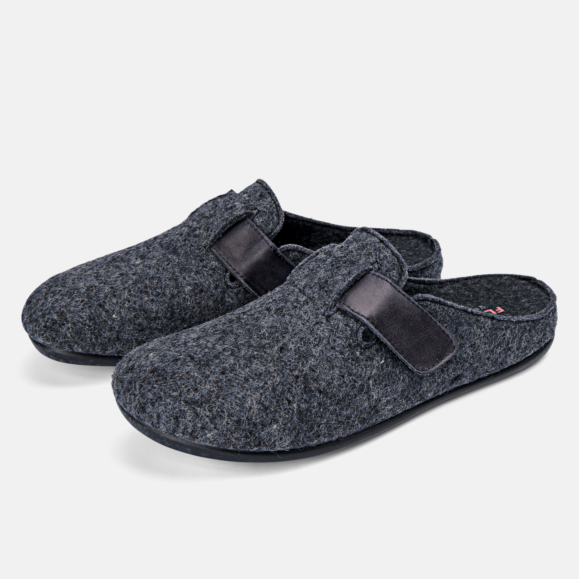 BÄR Schuhe Herrenschuhe Hausschuhe Bozen jeans Filz Hauptbild