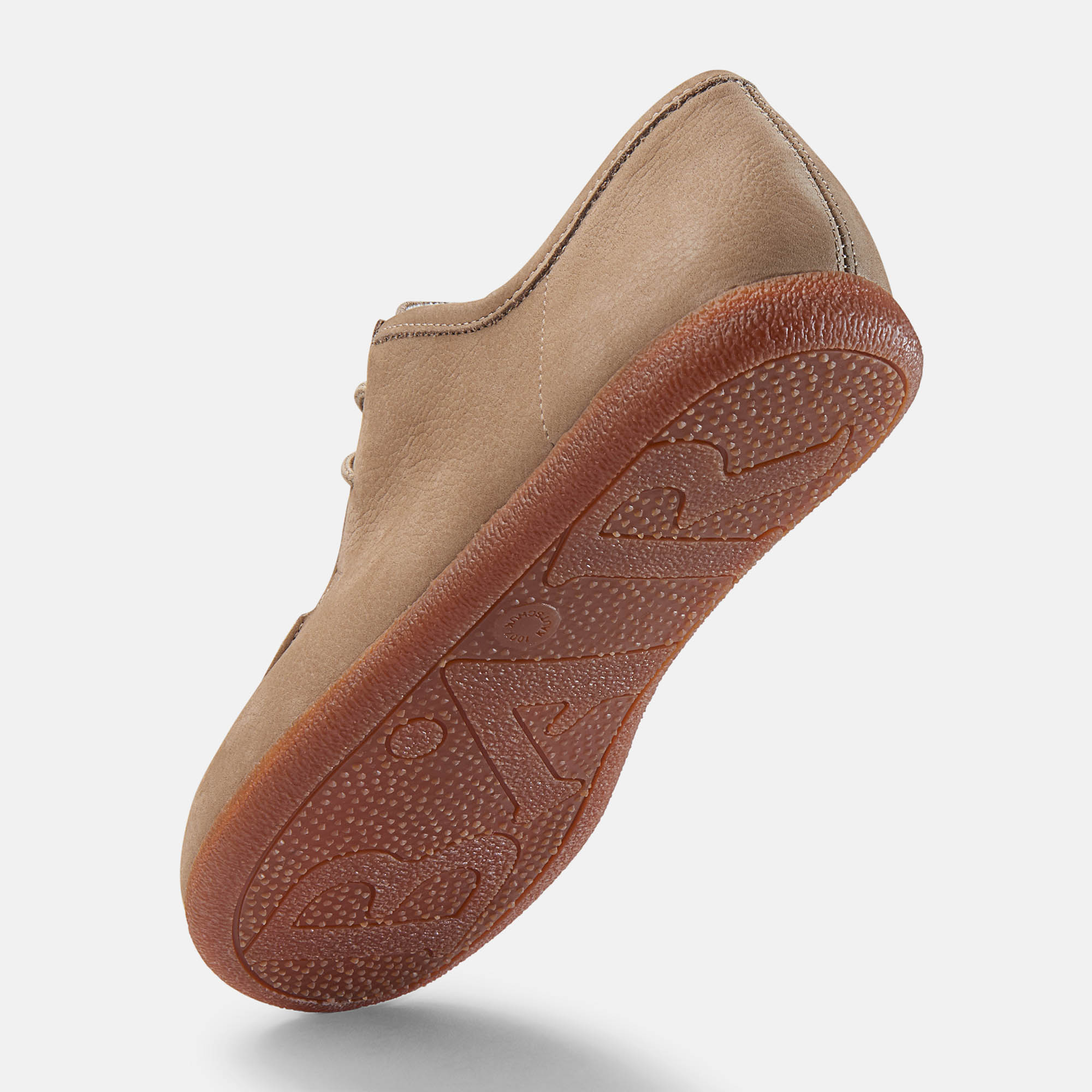 BÄR Schuhe Damenschuhe Freizeitschuhe Johanna toffee Kalbnubukleder Seitenansicht