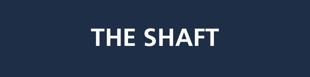 The Shaft logo displayed on a dark blue background