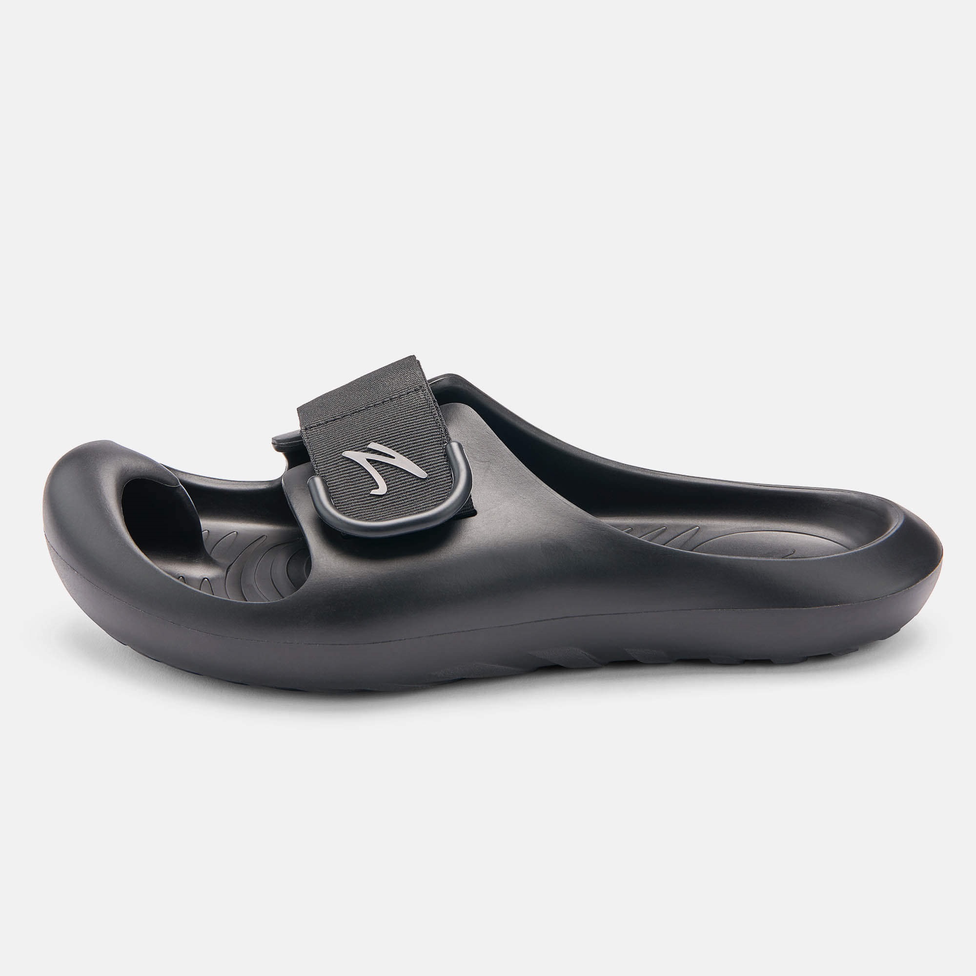 JOENIMBLE Schuhe Unisexschuhe Hausschuhe recoverToes 2.0 schwarz Seitenansicht