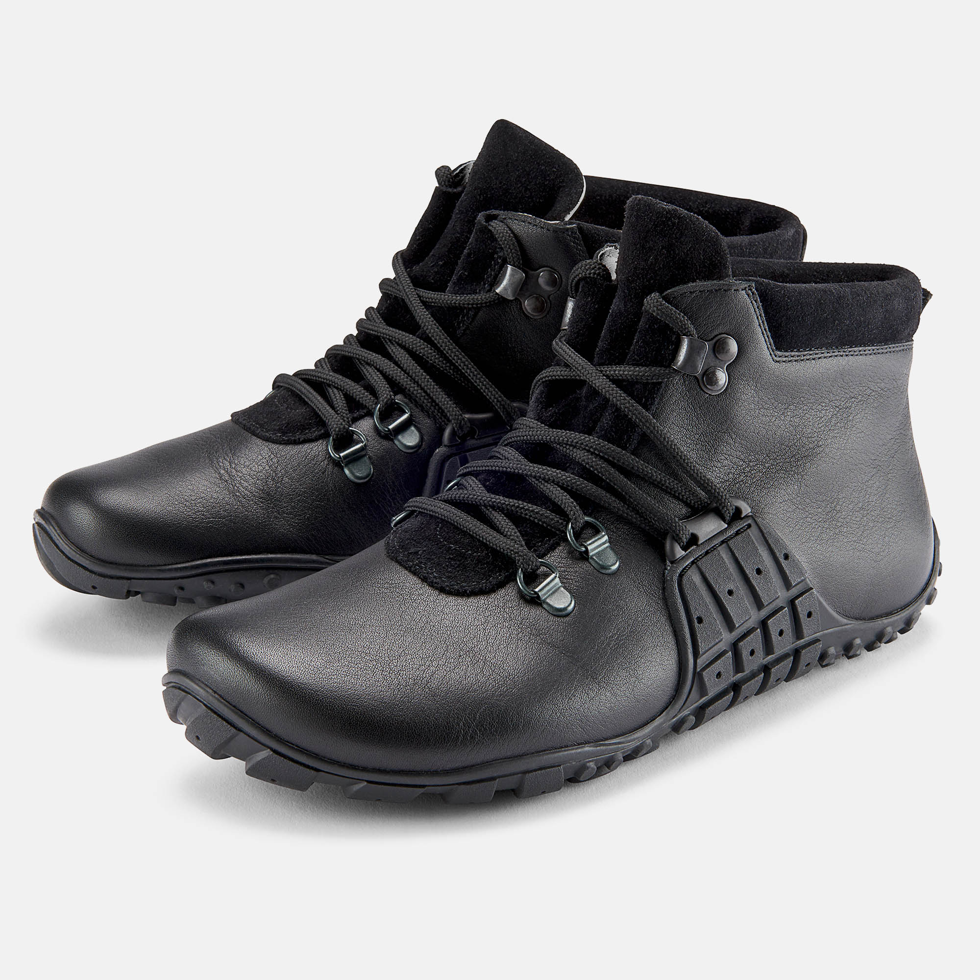 BÄR Schuhe Unisexschuhe Wanderschuhe Mountain Barefoot schwarz Rindnappaleder Hauptbild