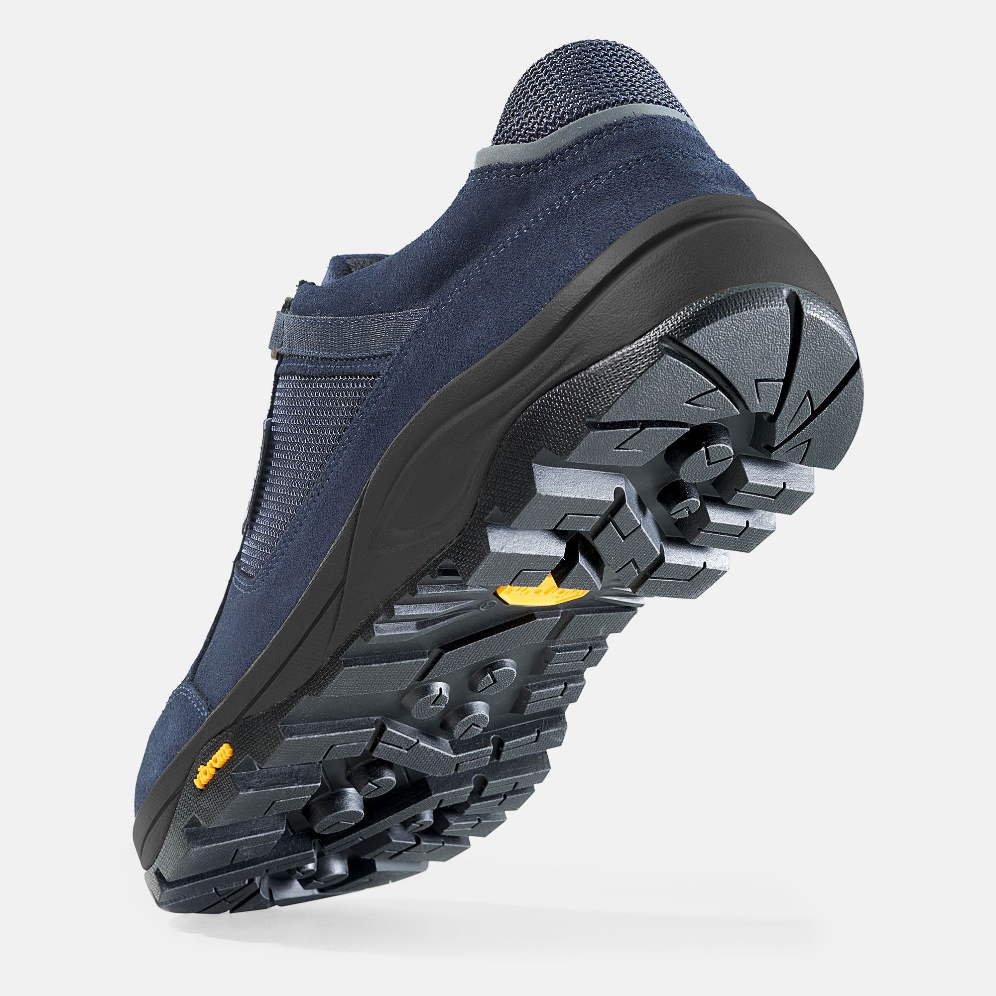 BÄR Schuhe Unisexschuhe Wanderschuhe TransEuropa 2.0 dunkelblau Rindveloursleder wasserabweisend, Textil Seitenansicht