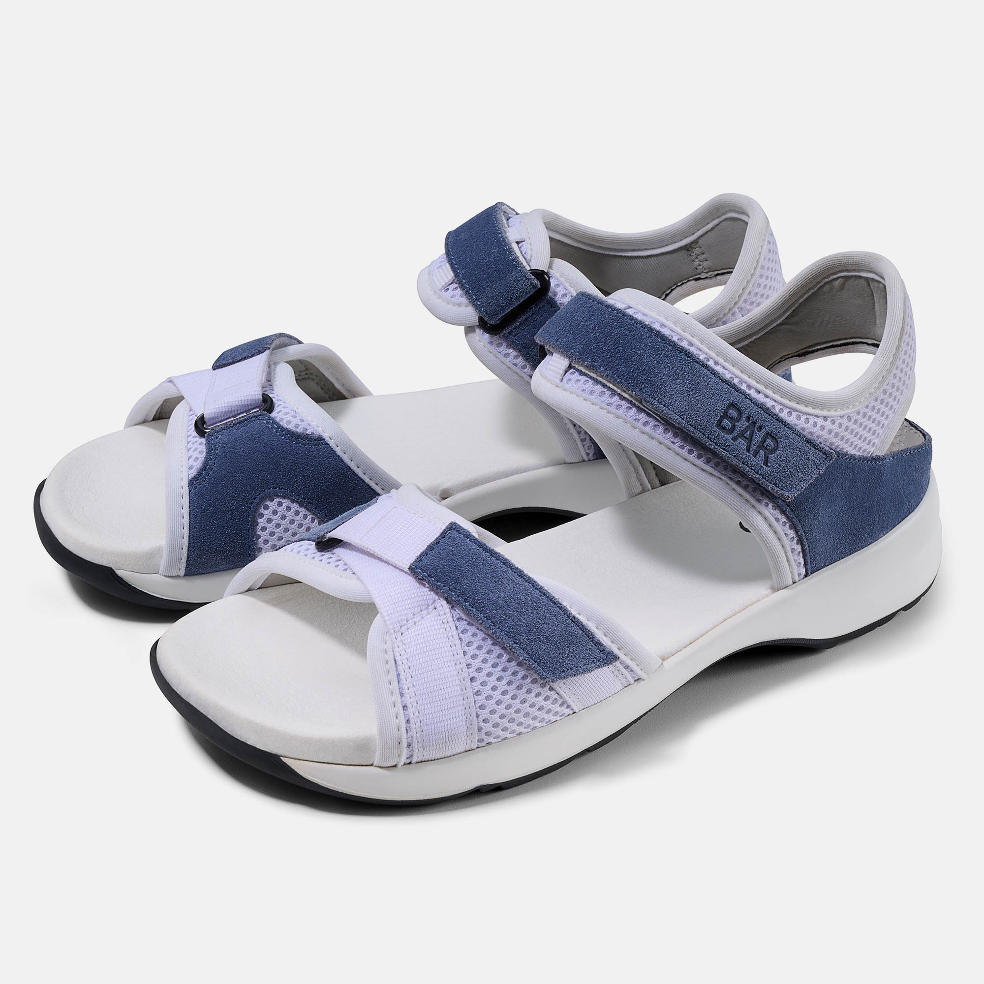 BÄR Schuhe Damenschuhe Alltag Jandia 2.0 weiß/jeans Textil, Kalbvelourleder,Neopren Hauptbild