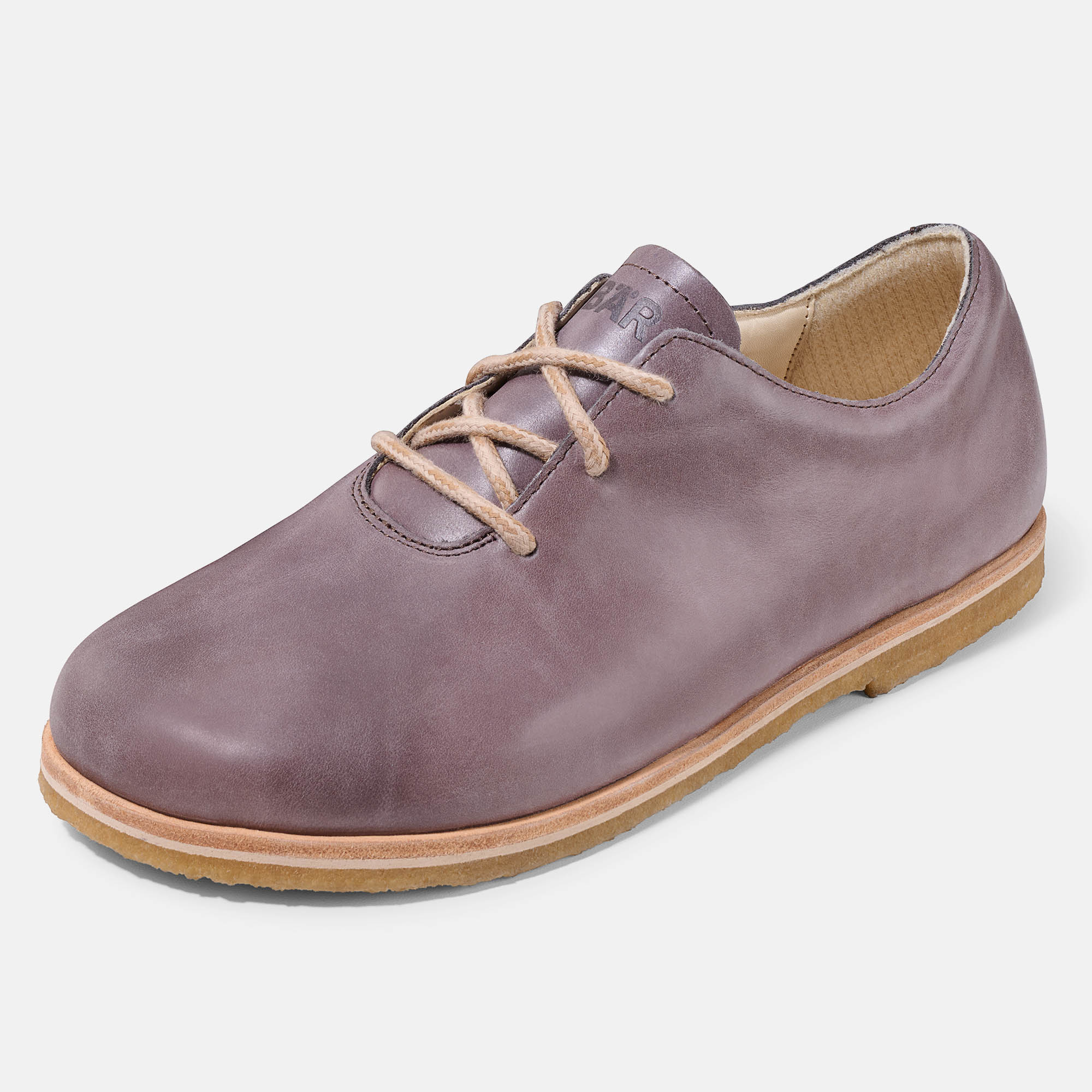 BÄR Schuhe Damenschuhe Freizeitschuhe Carey grau Kalbnappaleder gefettet Produktbild