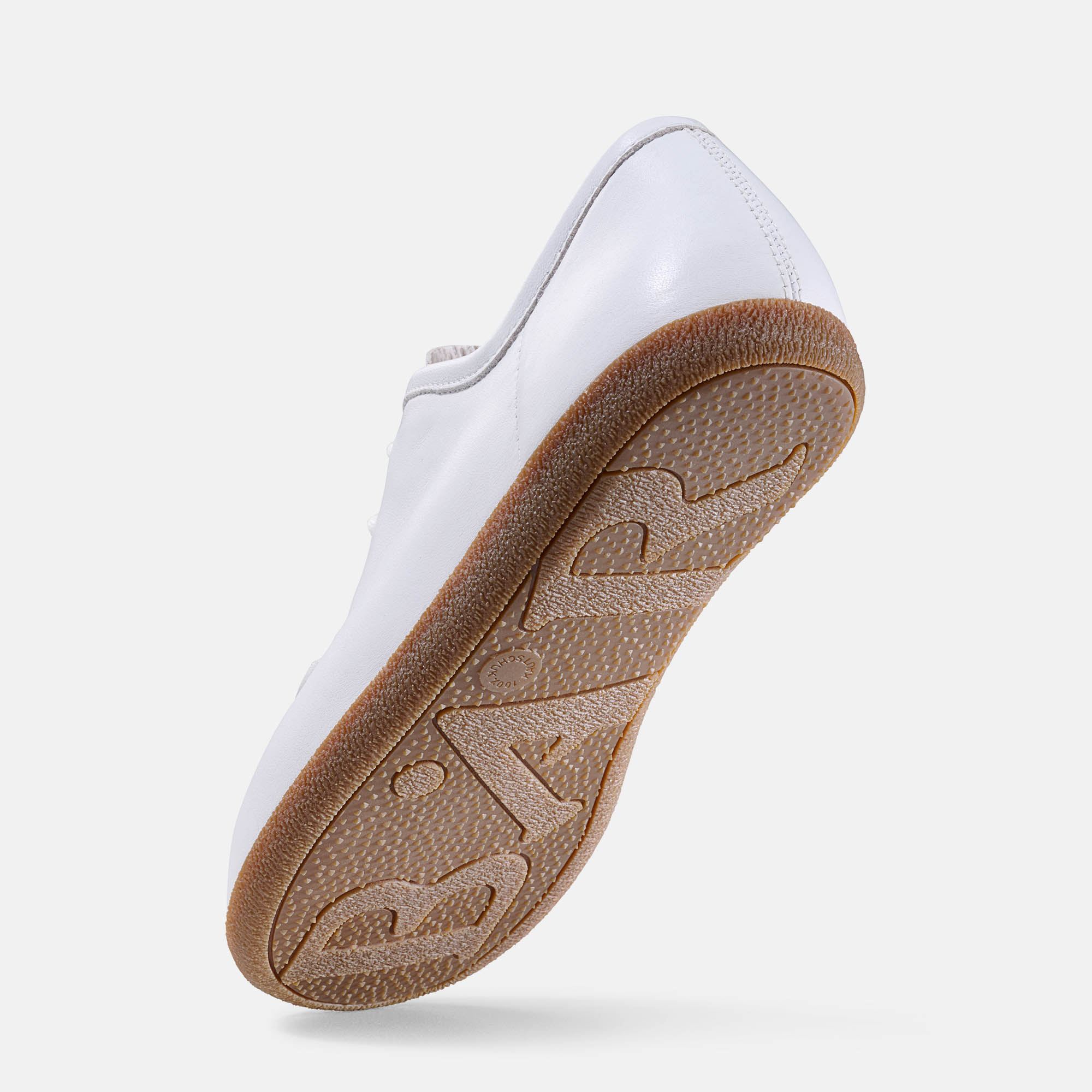 BÄR Schuhe Damenschuhe Freizeitschuhe Johanna weiß Kalbnappaleder Seitenansicht