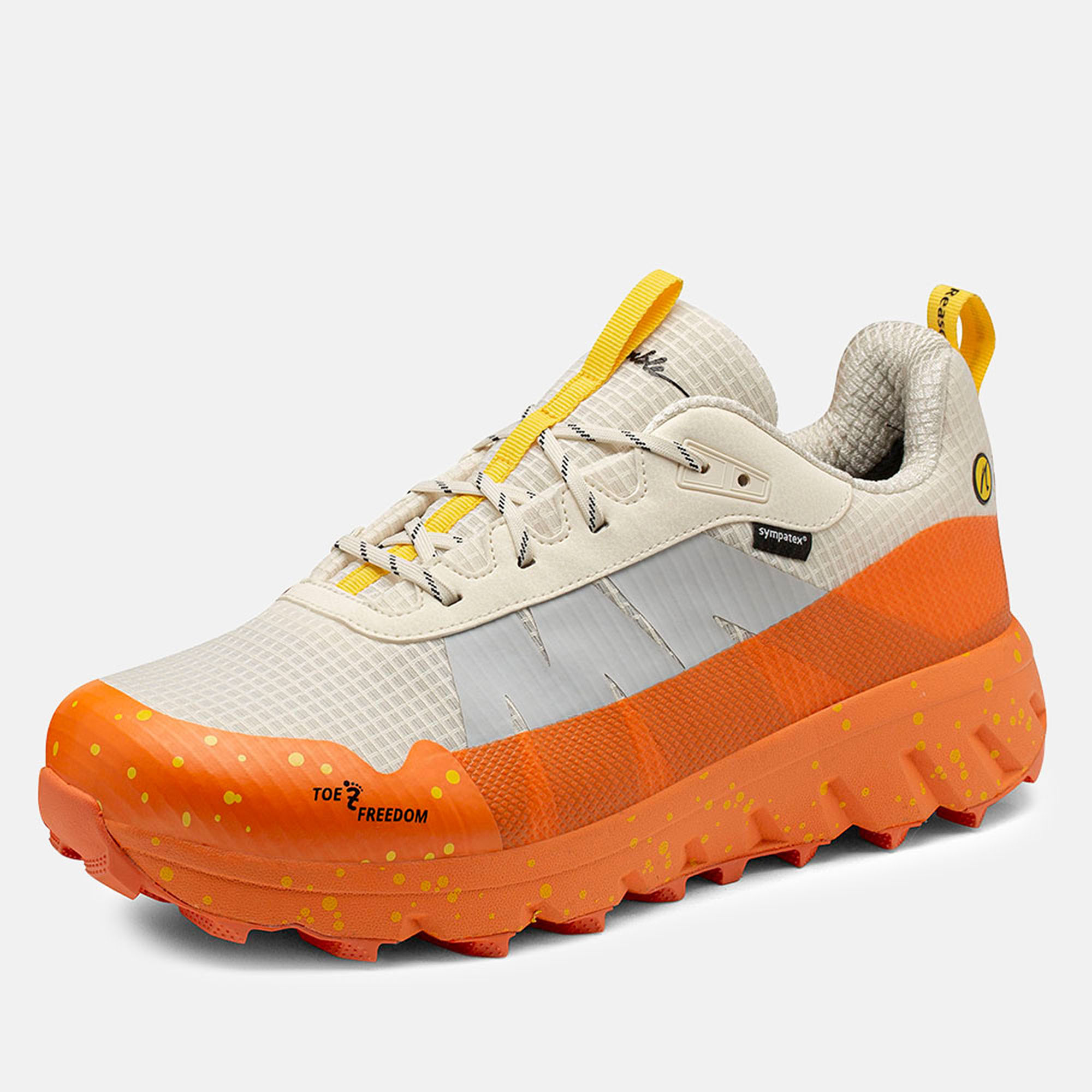 JOENIMBLE Schuhe Herrenschuhe Wanderschuhe Explore Addict orange Textil Produktbild