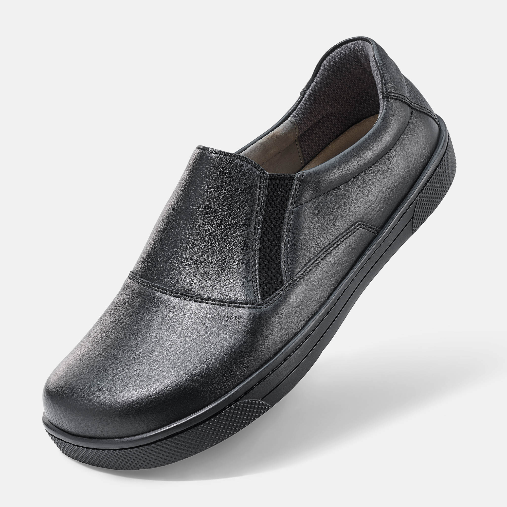 BÄR Schuhe Herrenschuhe Freizeitschuhe Bastian schwarz Rindnappaleder Produktbild