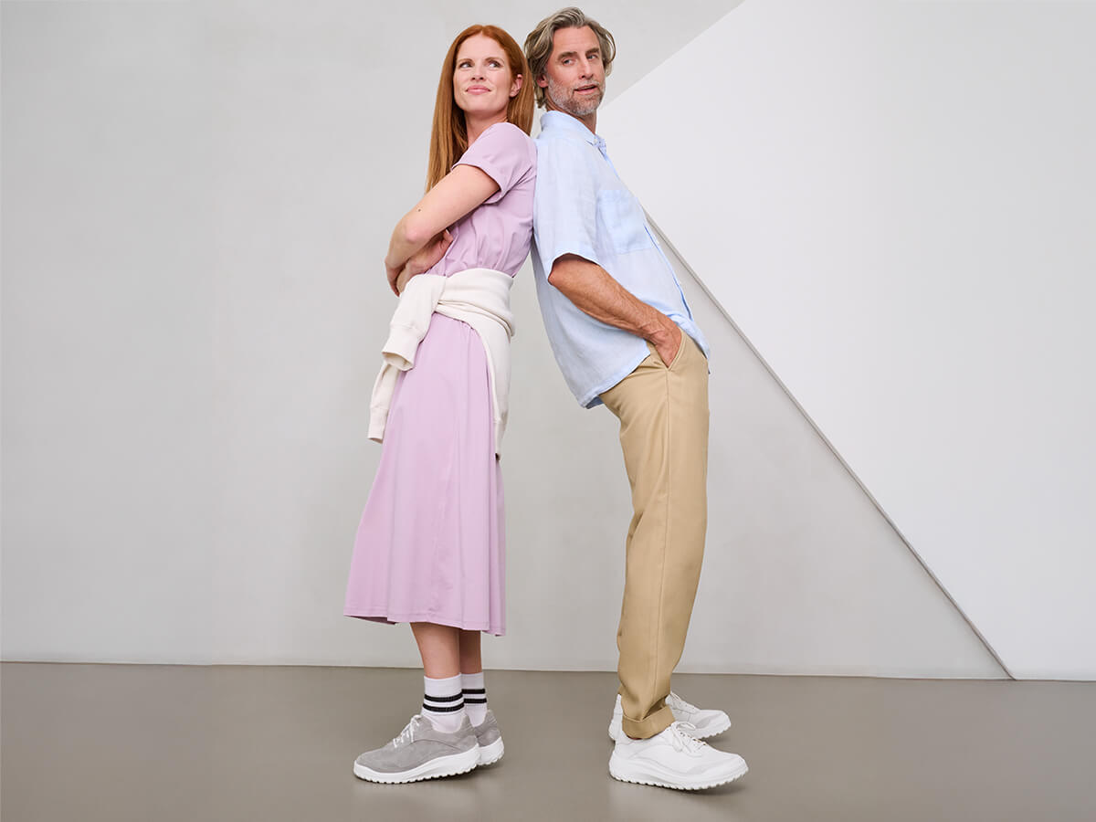 BÄR Schuhe Herrenschuhe Freizeitschuhe Quinn weiß Rindnappaleder, Rindveloursleder Emotionsbild