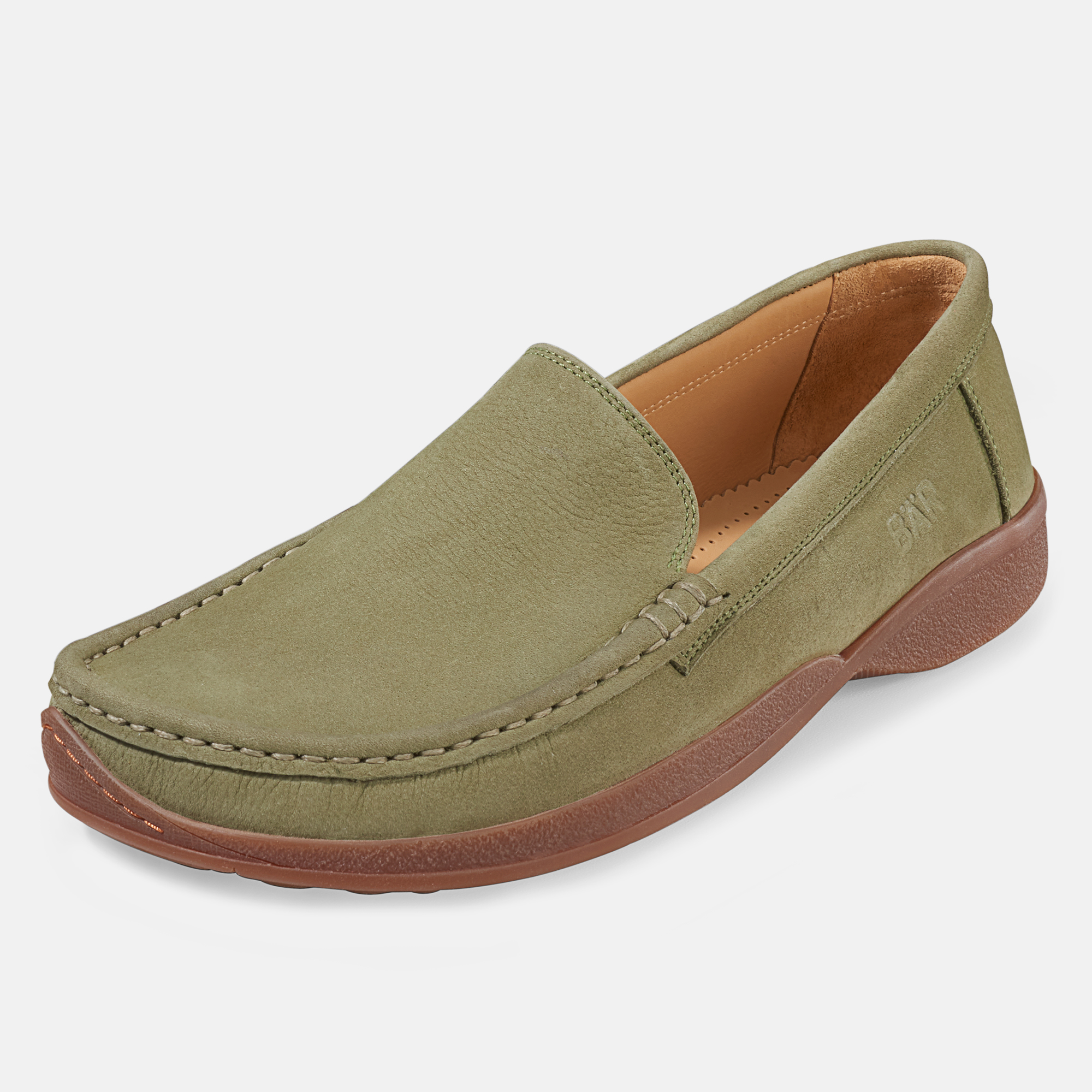 BÄR Schuhe Herrenschuhe Freizeitschuhe Apache oliv Rindnubukleder Produktbild