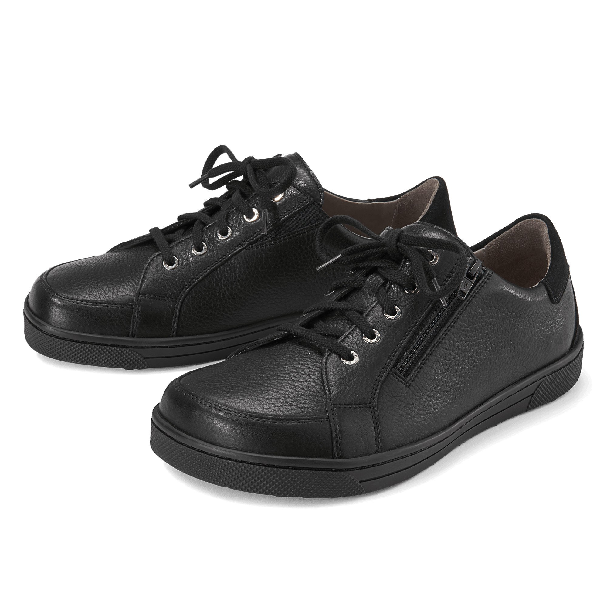 BÄR Schuhe Herrenschuhe Businessschuhe Sven schwarz Rindveloursleder wasserabweisend, Rindnappaleder wasserabweisend Hauptbild