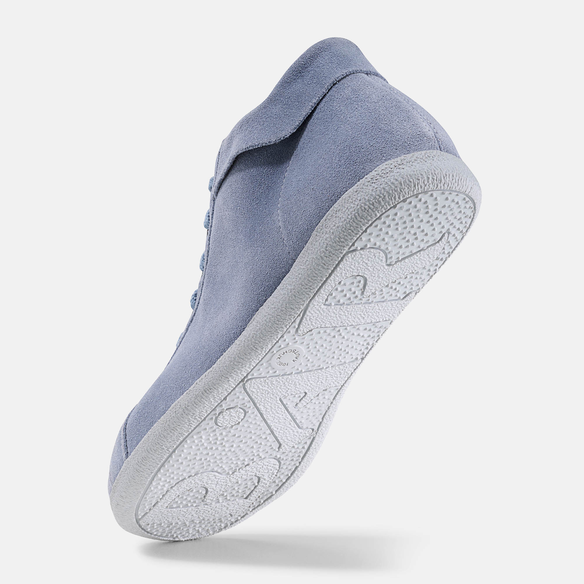 BÄR Schuhe Damenschuhe Freizeitschuhe Magda jeans Kalbveloursleder Seitenansicht