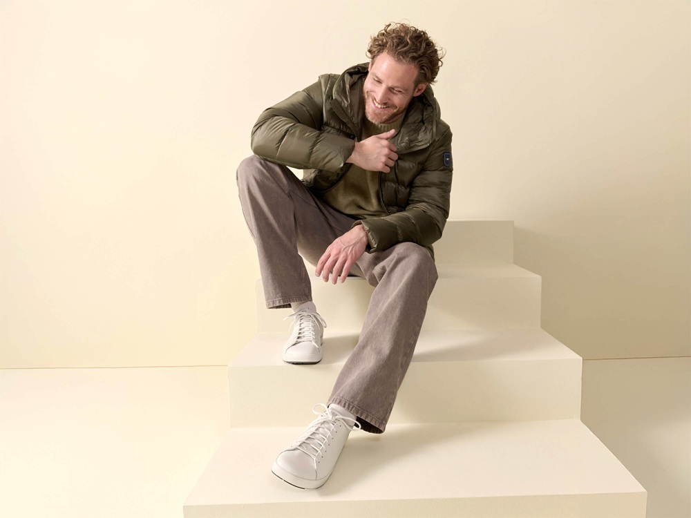 BÄR Schuhe Unisexschuhe Freizeitschuhe Dale weiß Rindnappaleder Emotionsbild