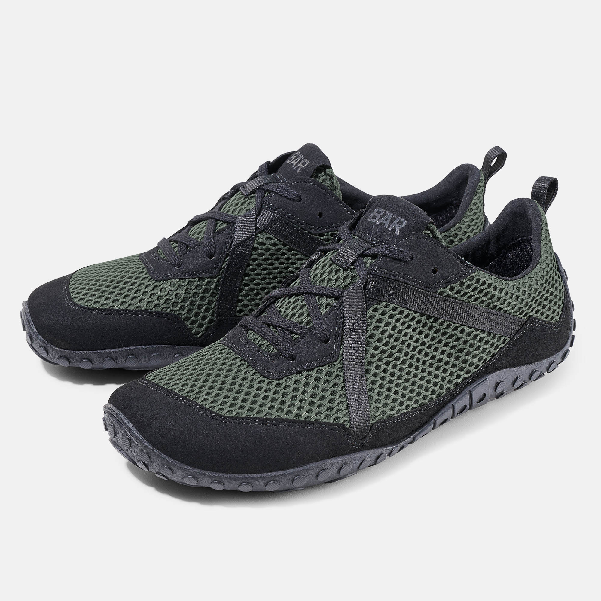 BÄR Schuhe Damenschuhe Sport Junis Tex schwarz/grün Textil Hauptbild