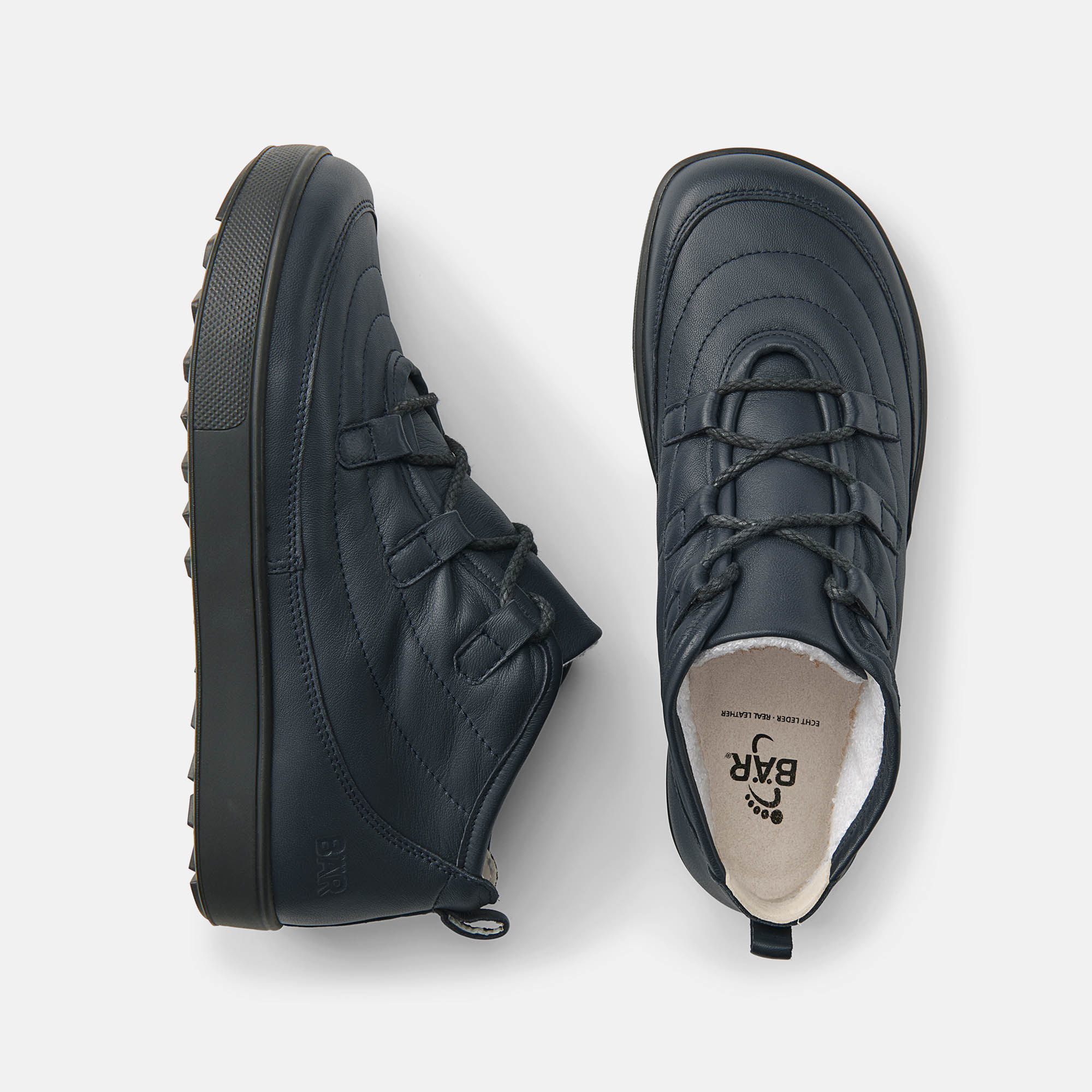 BÄR Schuhe Damenschuhe Freizeitschuhe Lena dunkelblau Lammnappaleder Ansicht von oben