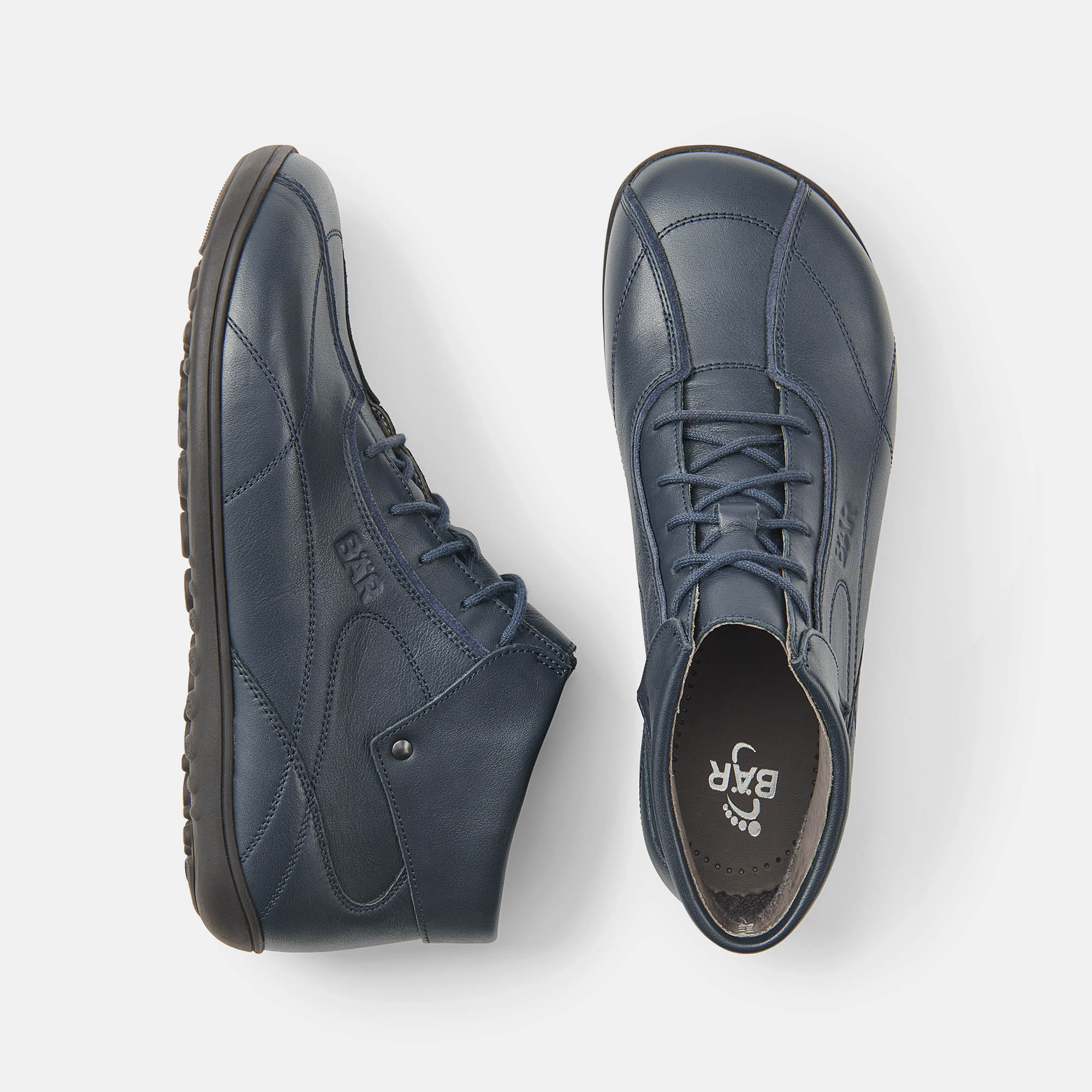 BÄR Schuhe Damenschuhe Freizeitschuhe Jolina dunkelblau Kalbnappaleder Ansicht von oben