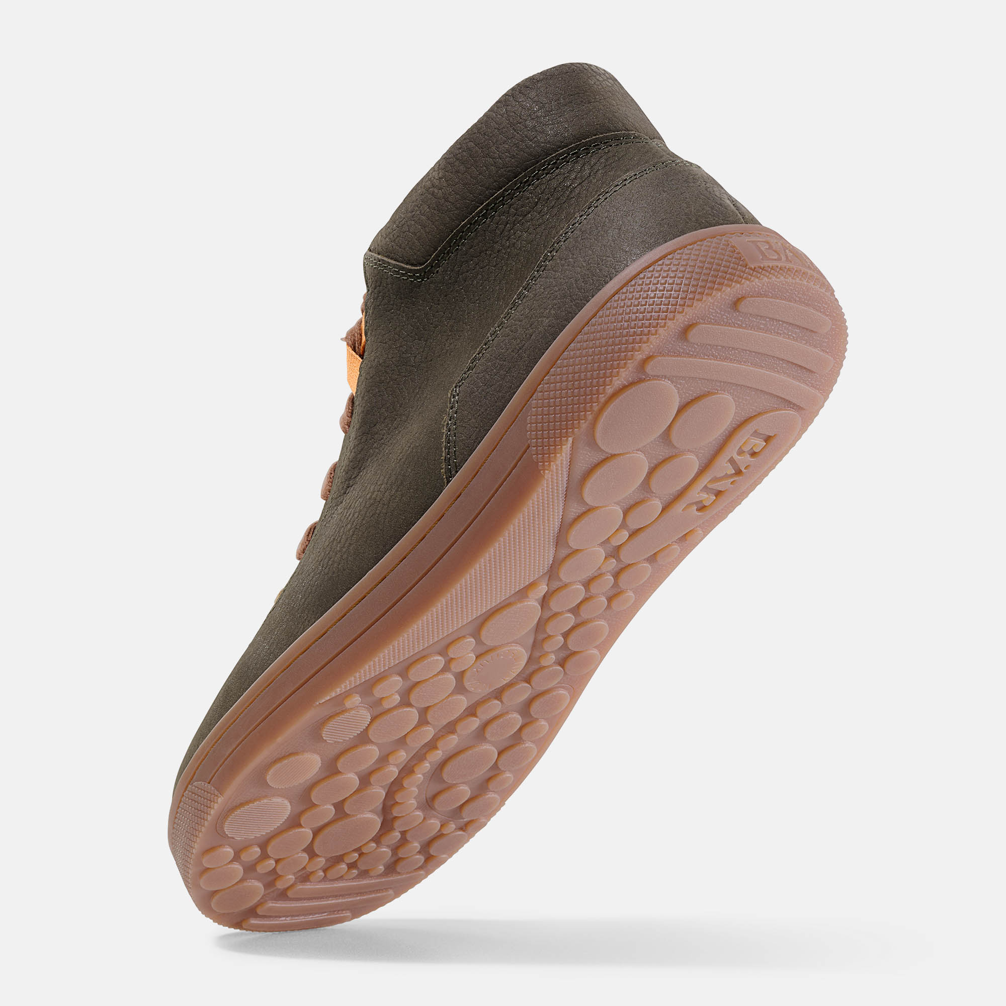 BÄR Schuhe Herrenschuhe Freizeitschuhe Nate khaki Rindnubukleder wasserabweisend Seitenansicht