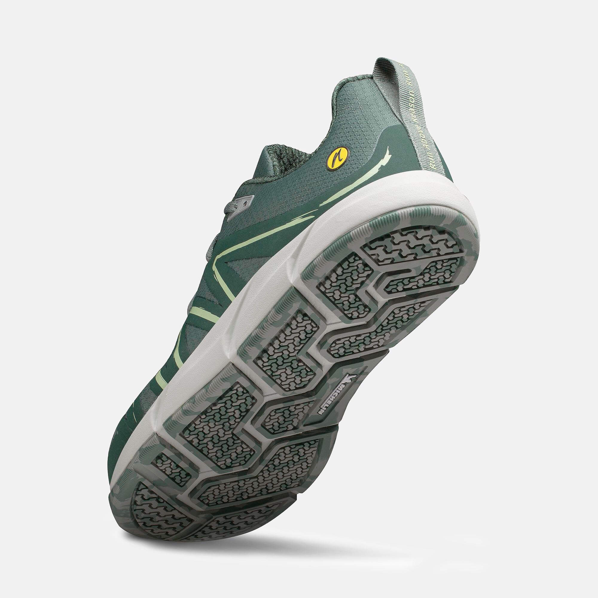 JOENIMBLE Schuhe Damenschuhe Sport Addict WR grün Texil wasserabweisend Seitenansicht