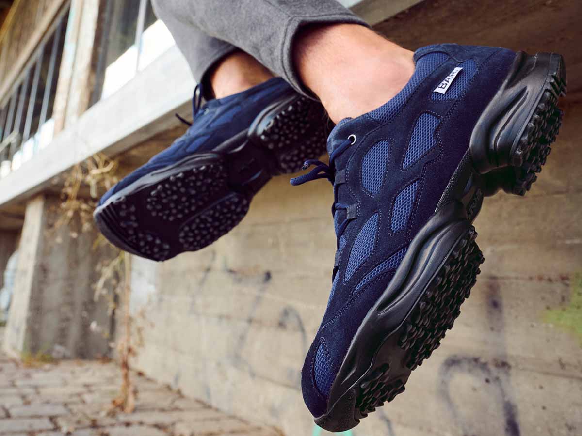 BÄR Schuhe Unisexschuhe Laufschuhe High Performance 2.5 dunkelblau Kalbveloursleder, Textil Emotionsbild