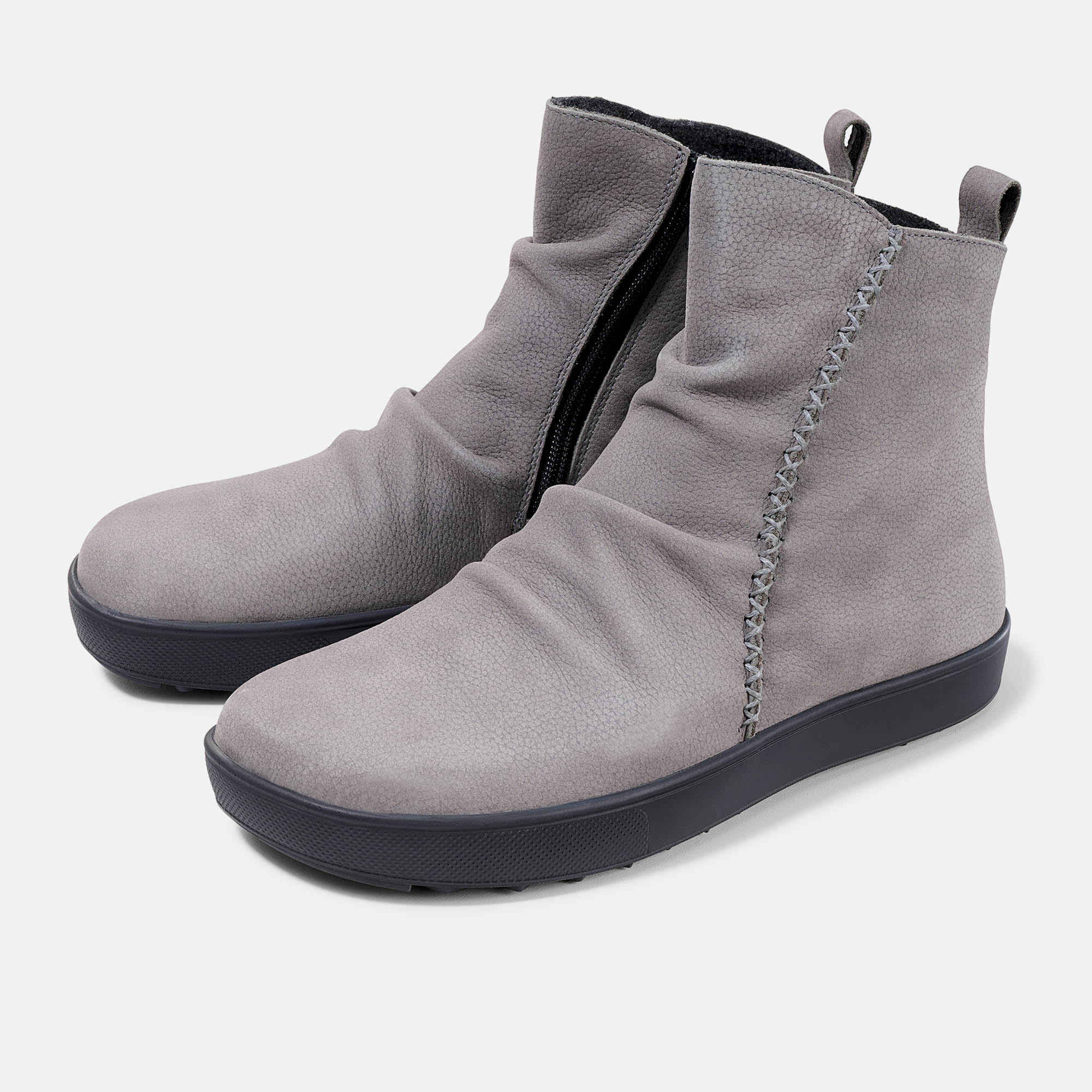 BÄR Schuhe Damenschuhe Freizeitschuhe Merle grau Rindnubukleder Hauptbild