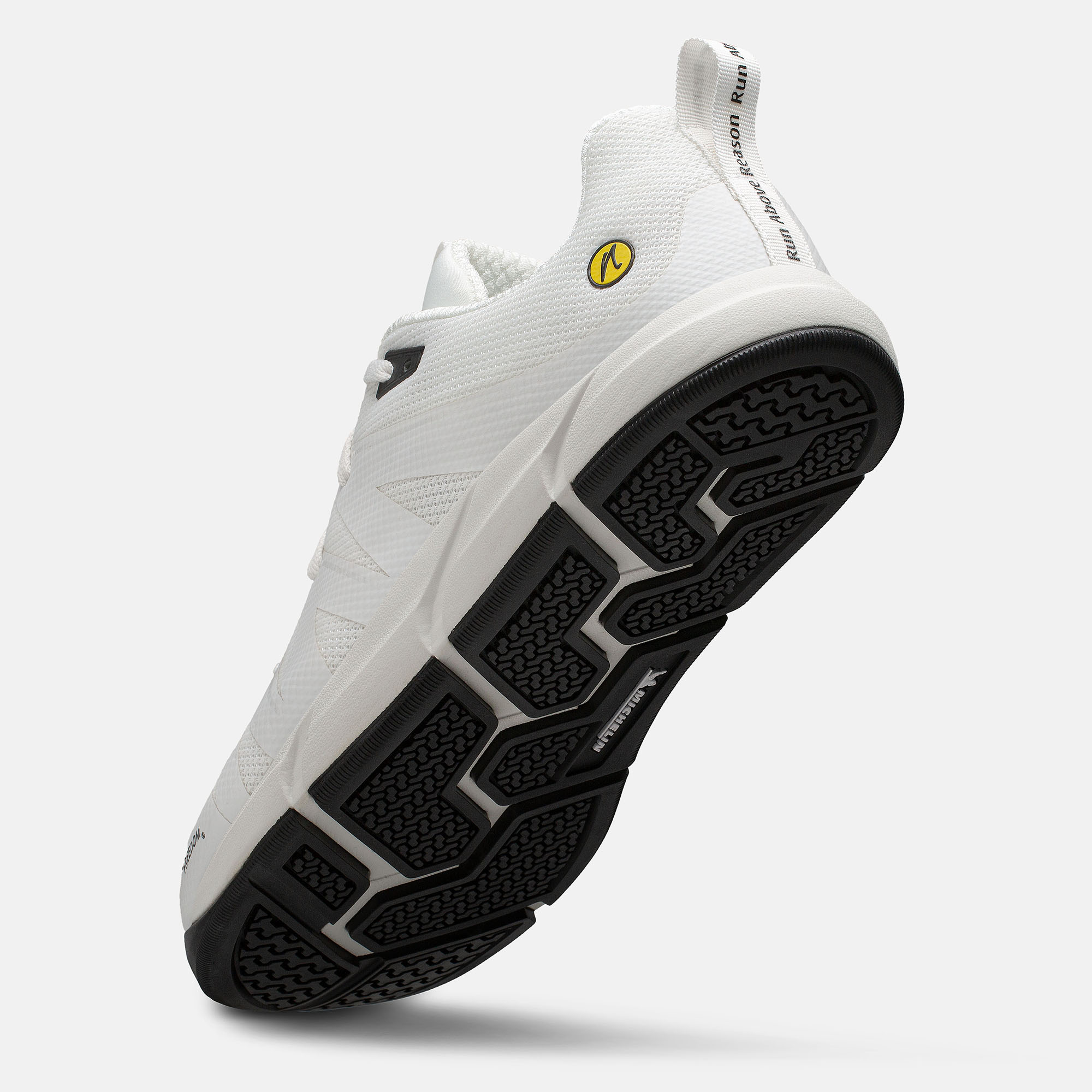 JOENIMBLE Schuhe Damenschuhe Sport Addict weiss Textil Seitenansicht