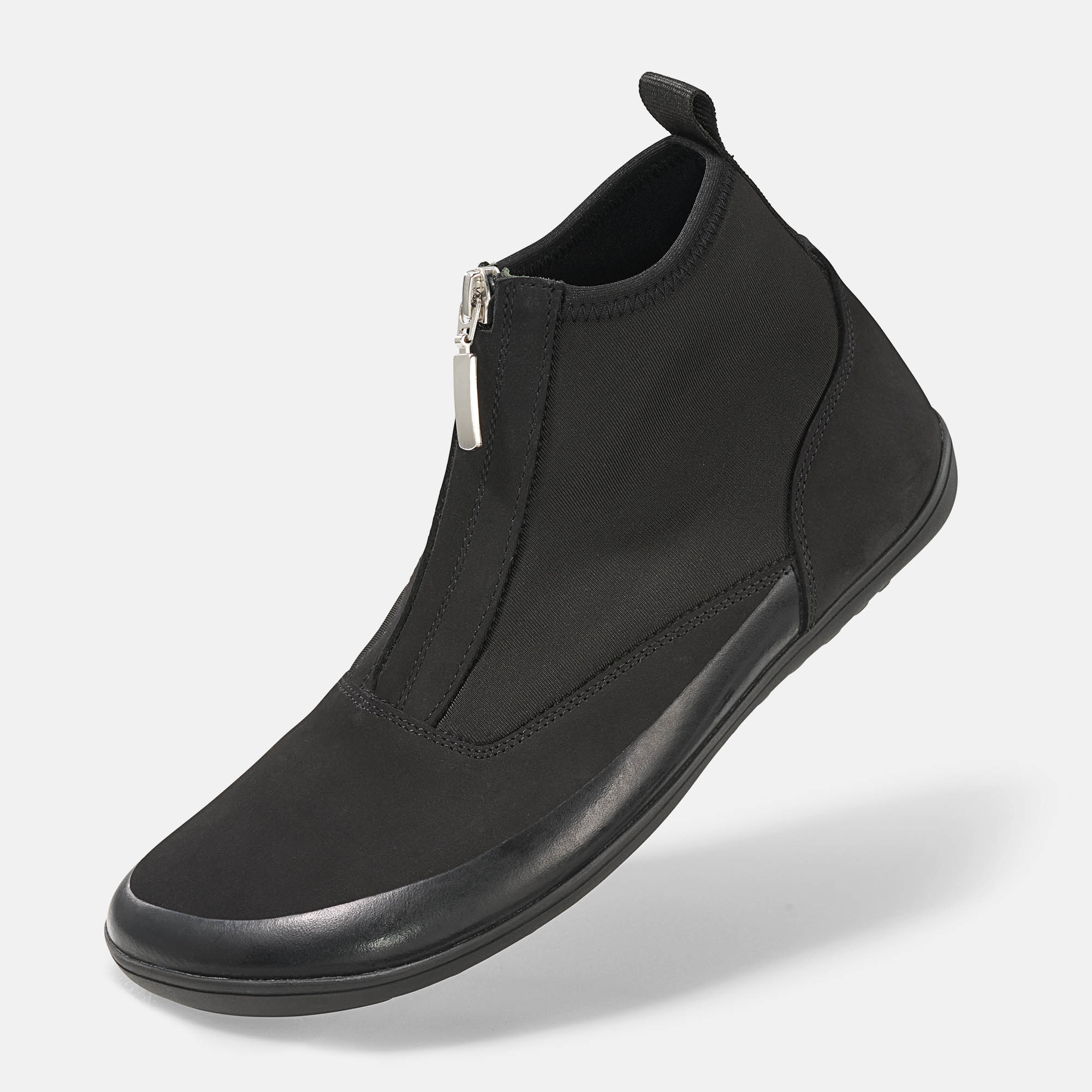 BÄR Schuhe Damenschuhe Freizeitschuhe Willow schwarz Kalbnubukleder, Neopren Produktbild