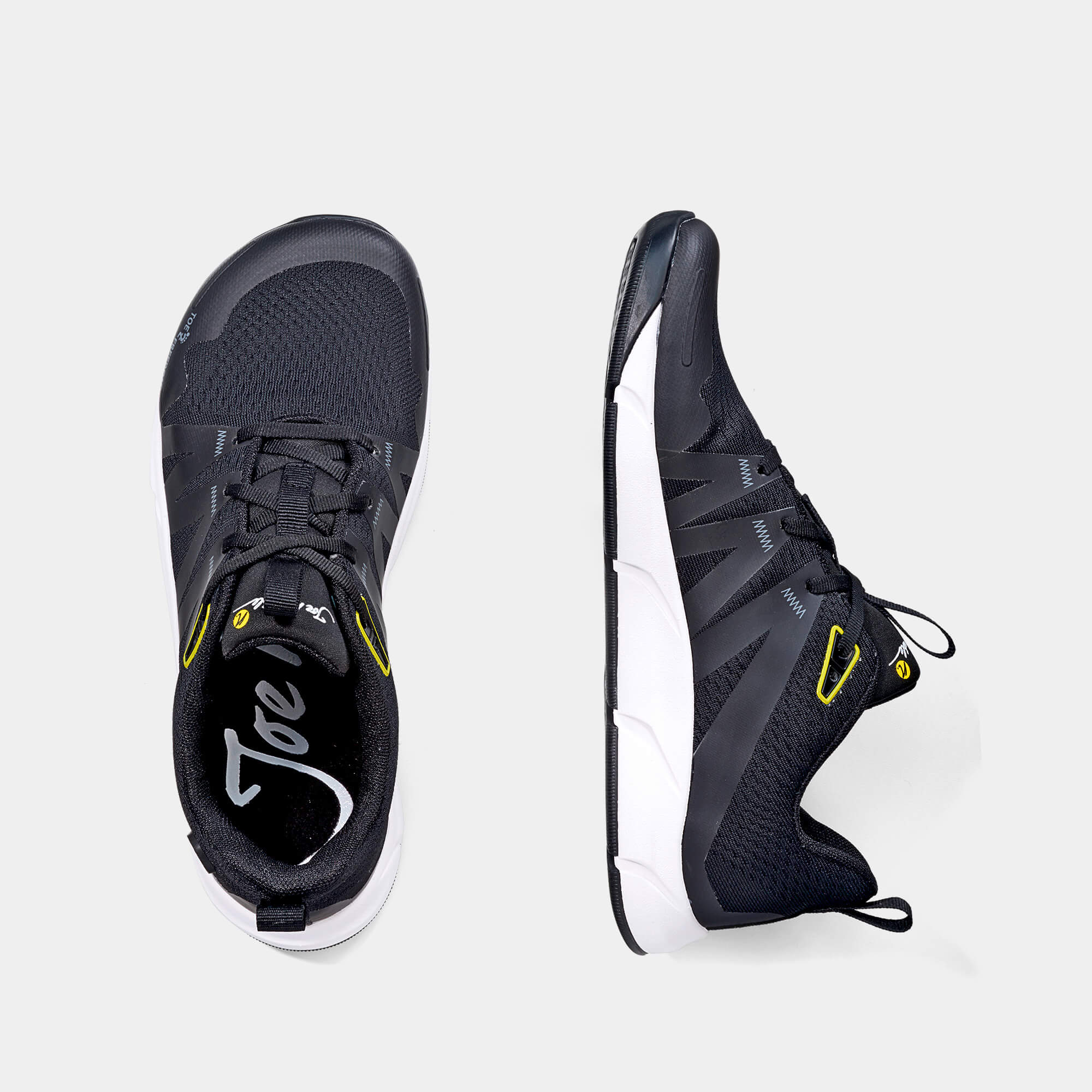 JOENIMBLE Schuhe Herrenschuhe Sport Addict blackout Textil Ansicht von oben