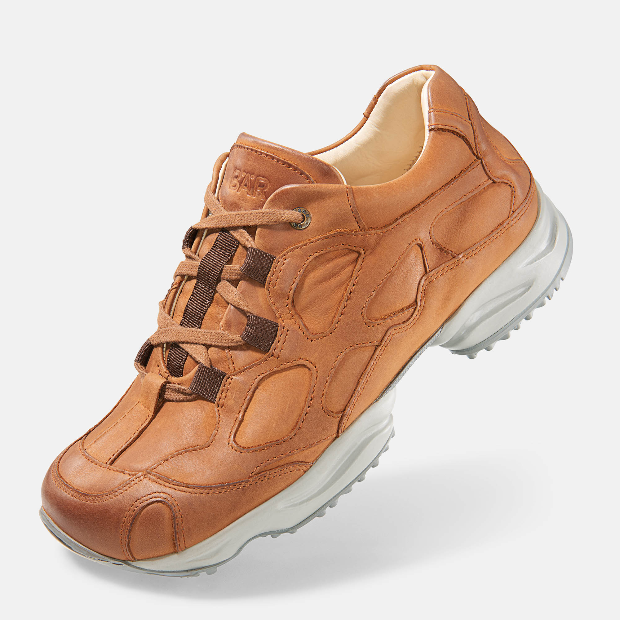 BÄR Schuhe Unisexschuhe Laufschuhe High Performance 2.5-L cognac Rindnappaleder Produktbild